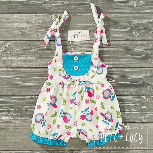 Happy Owl Romper